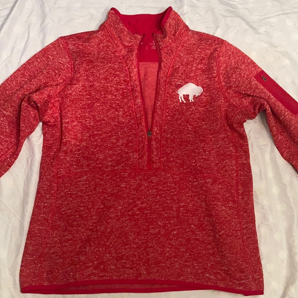 Buffalo Bills Antigua 1/2 zip Women’s XL